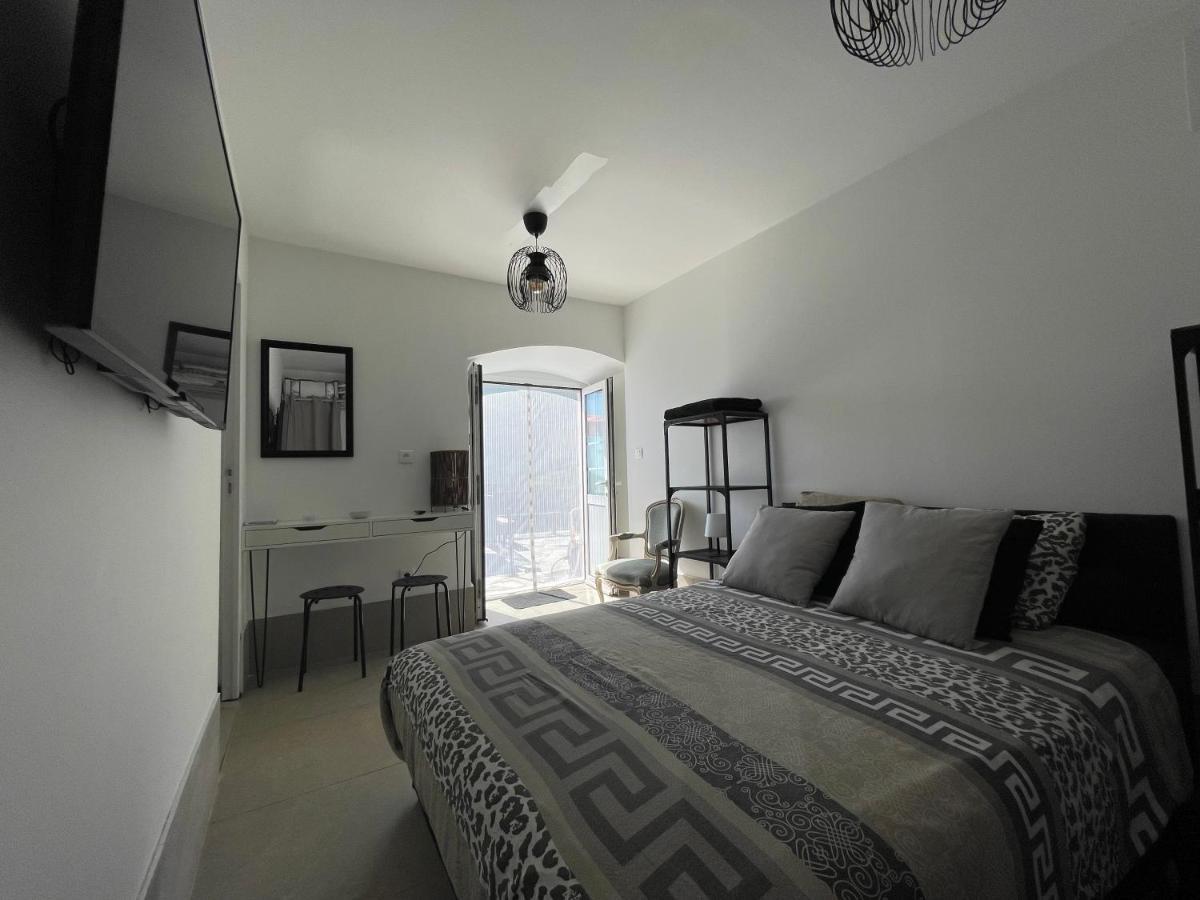 Appartement dans maison de village vue mer Sisco Extérieur photo